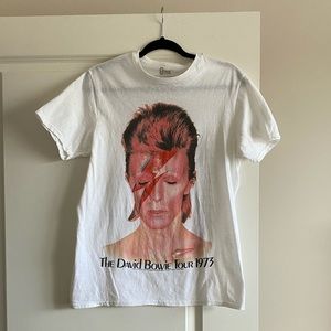 David Bowie concert tee